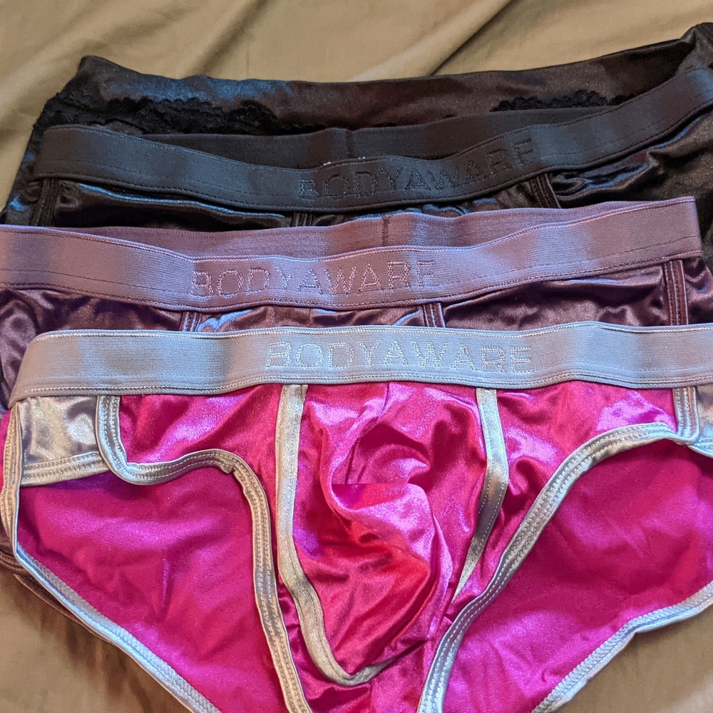 Bodyaware satin underwear new
